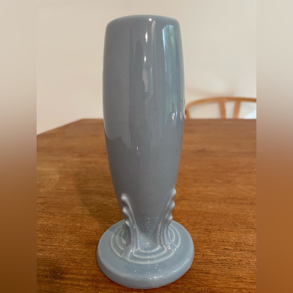 Fiestaware periwinkle bud vase